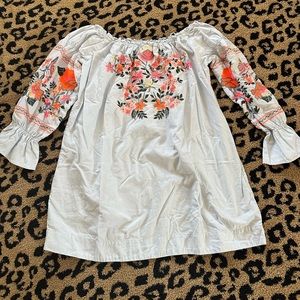 Free People Ice Blue dress. Size medium.